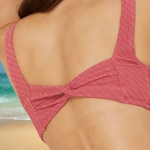 Andie Swim The Barbados Top Sedona Macrame Size Medium - Picture 5 of 10